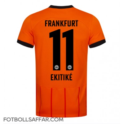 Eintracht Frankfurt Hugo Ekitike #11 Tredjeställ 2024-25 Kortärmad Eintracht Frankfurt Hugo Ekitike #11 Tredjeställ 2024-25 Kortärmad